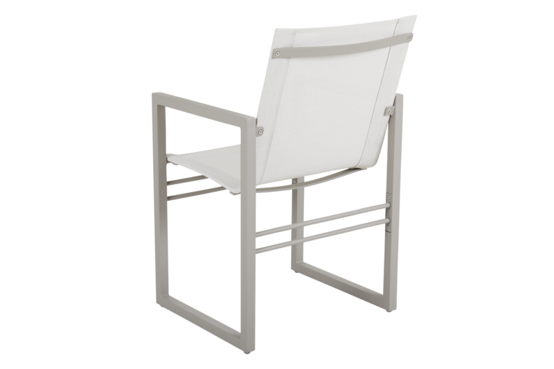 Vevi dining chair Khaki/white