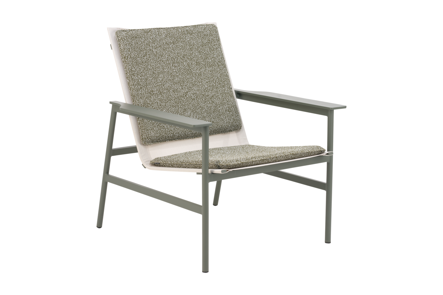 Soro lounge chair Nordic Green/Teddy Verde