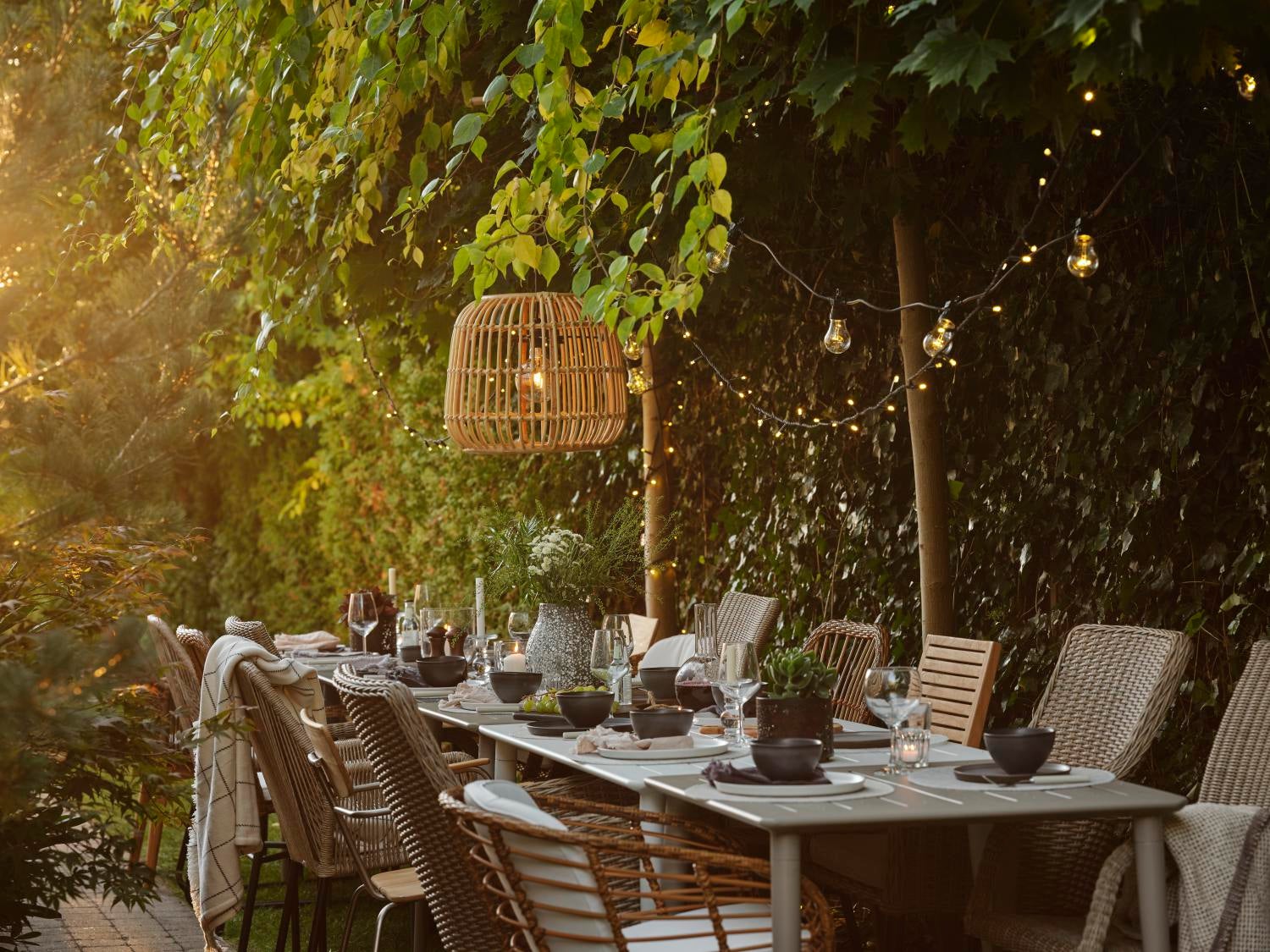 Covelo dining chair Natural colored/white