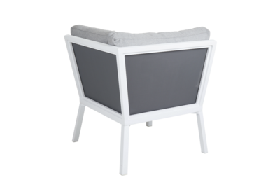 Samvaro corner White/Pearl grey