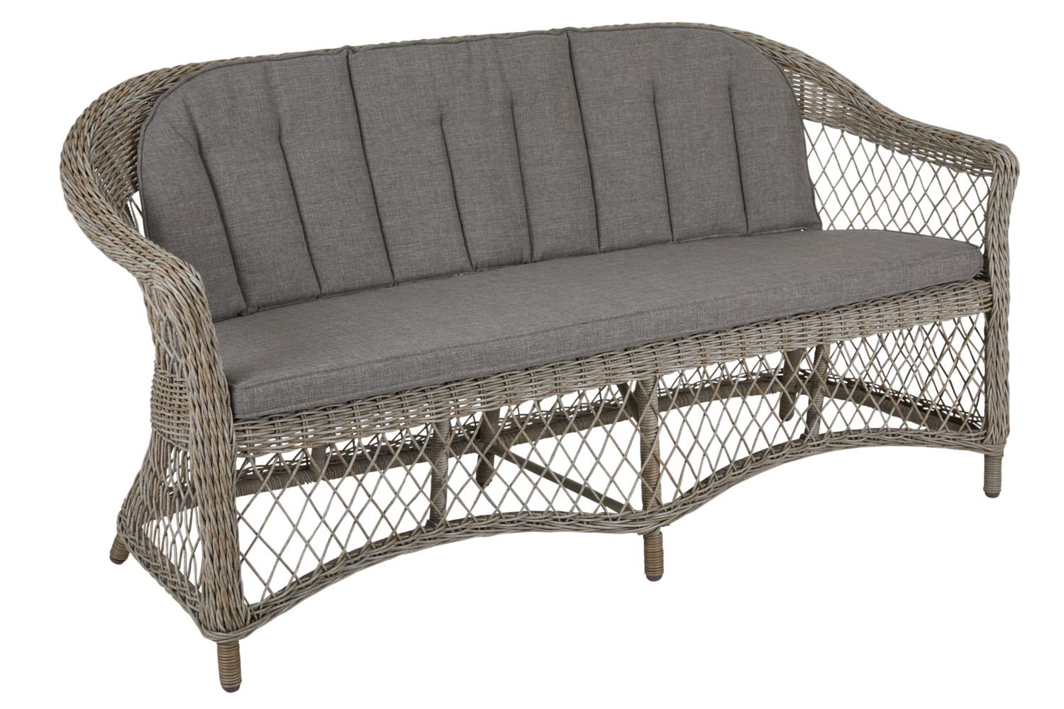 Kamomill 2-seater sofa Beige/beige