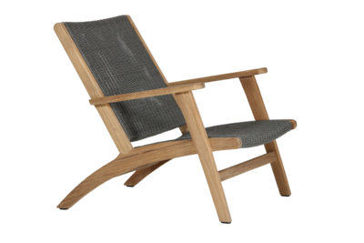 Kira lounge chair Natural colored/grey