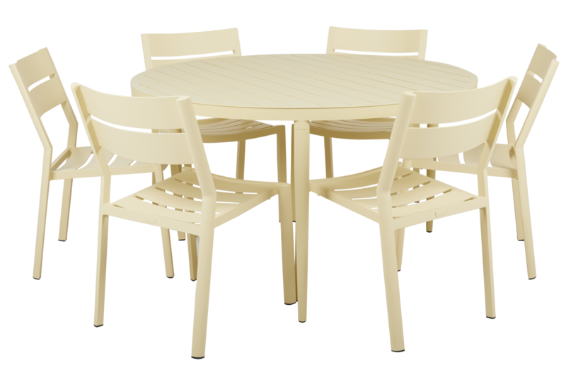 Bigby dining table Lemon