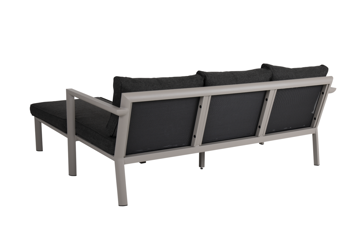 Delia divan sofa Khaki/Nearly Black