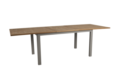 Lyon dining table Khaki/teak