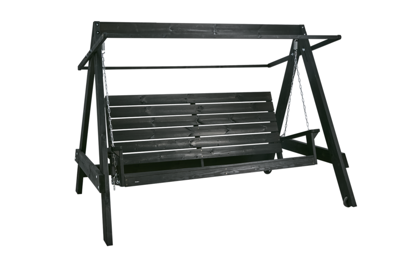 Kornhult garden swing Black