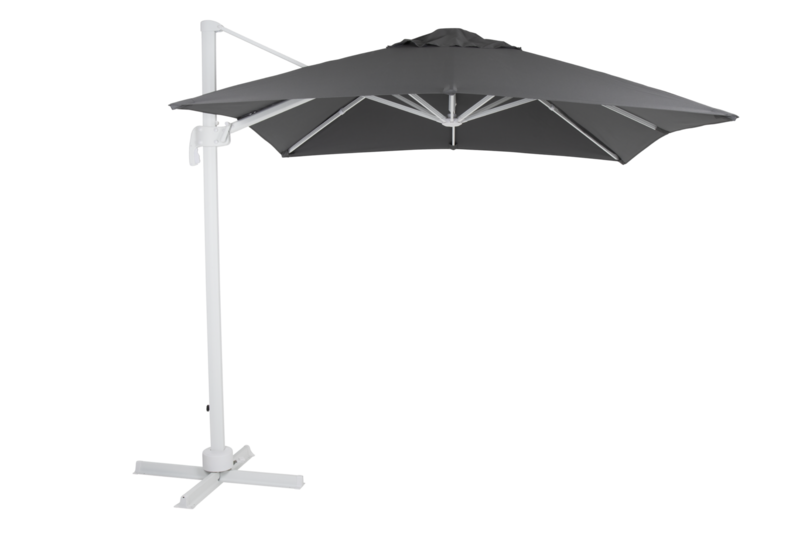 Linz hanging parasol White/grey