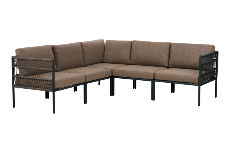 Reno center piece Black/Raw Peanut