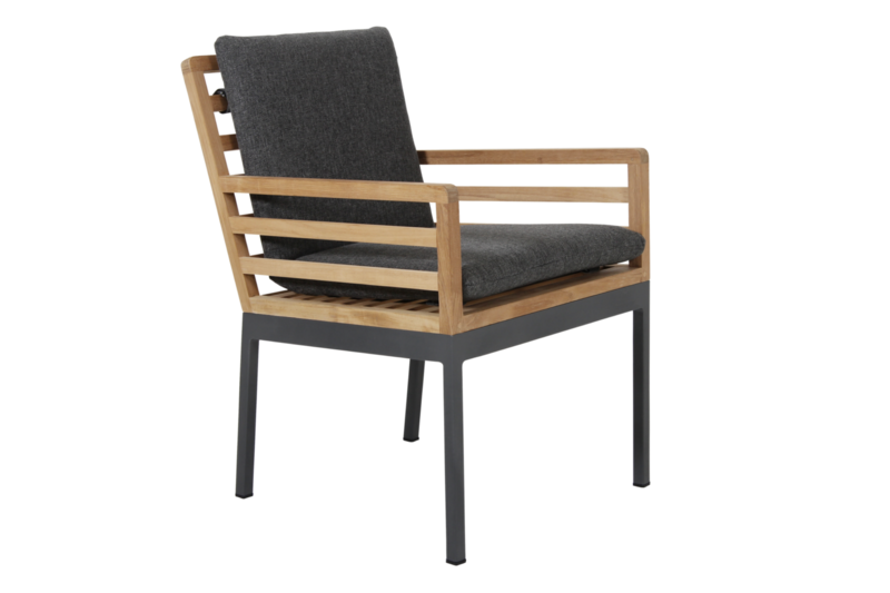 Zalongo armchair Natural colored/grey