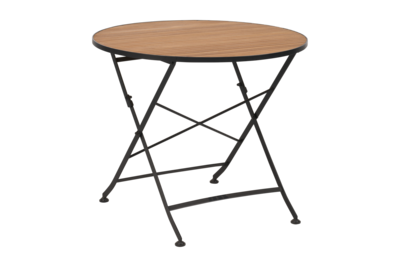 Brewer dining table Black/teak