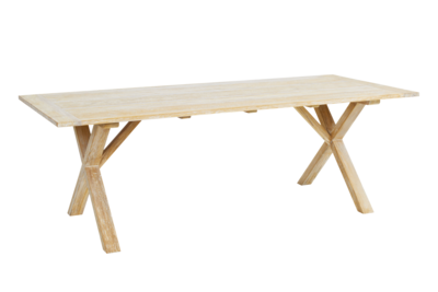 Brutus dining table White pigmented