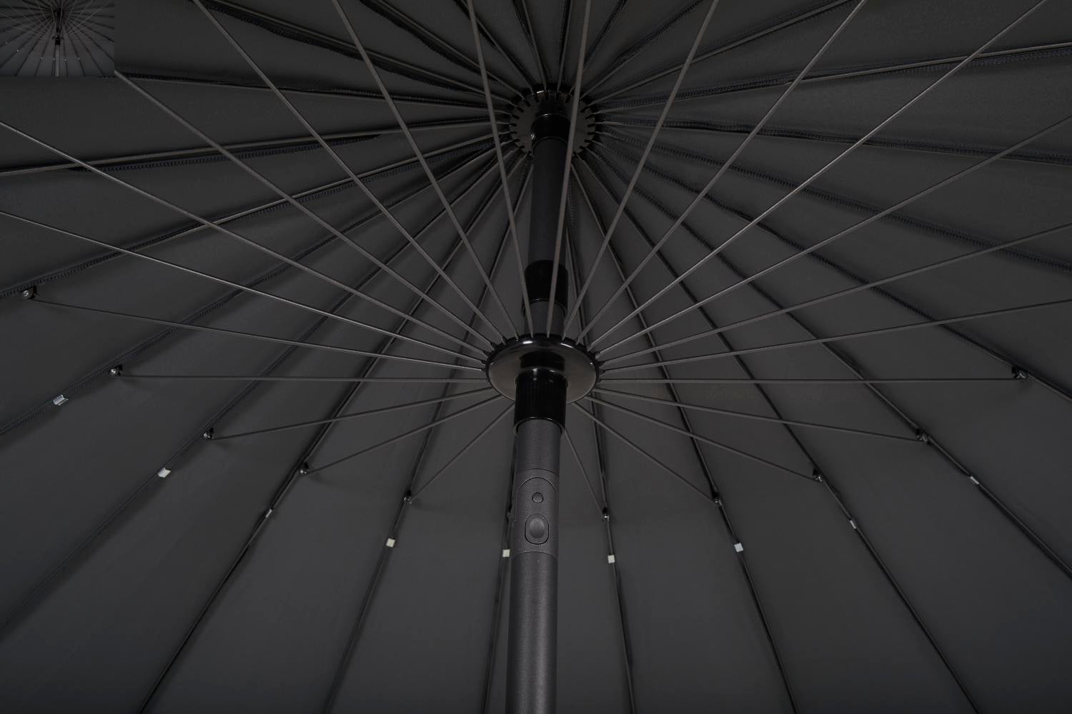 Shanghai parasol Anthracite/Anthracite