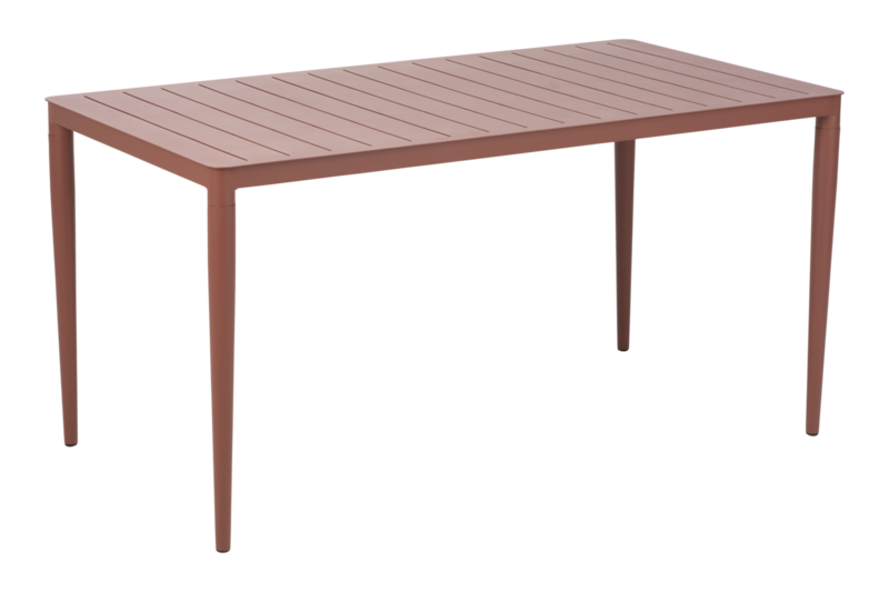 Bigby dining table Zin Red