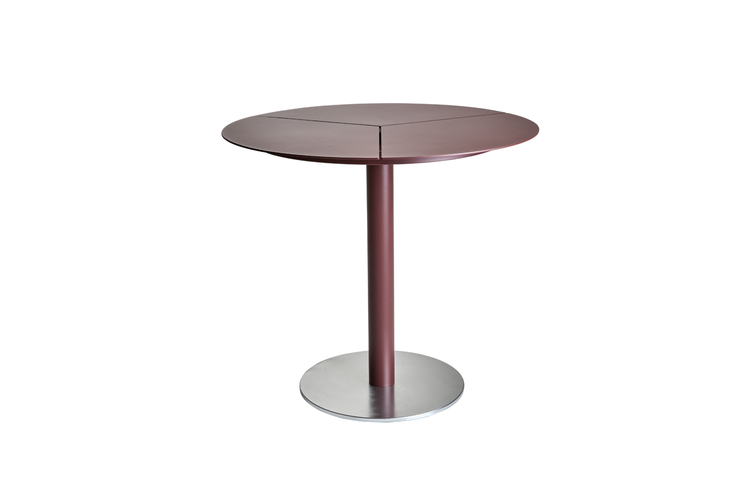 Peace café table Zin Red