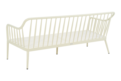 Coleville 3-seater sofa Pearl White/Dot Beige