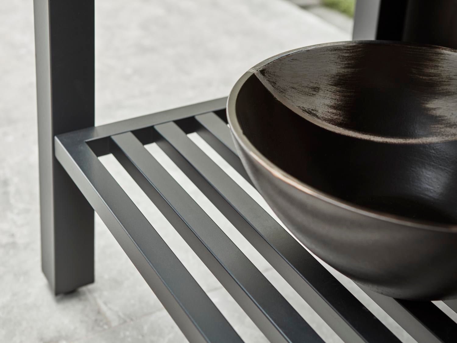 Bellac outdoor Kitchen Black/grey