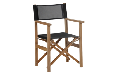 Drama armchair Natural colored/black