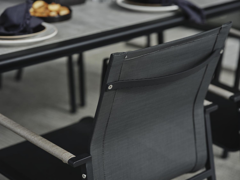 Lyra dining chair Black/grey