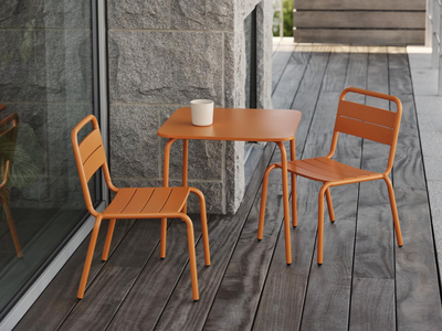 Nera chidrens table Orange