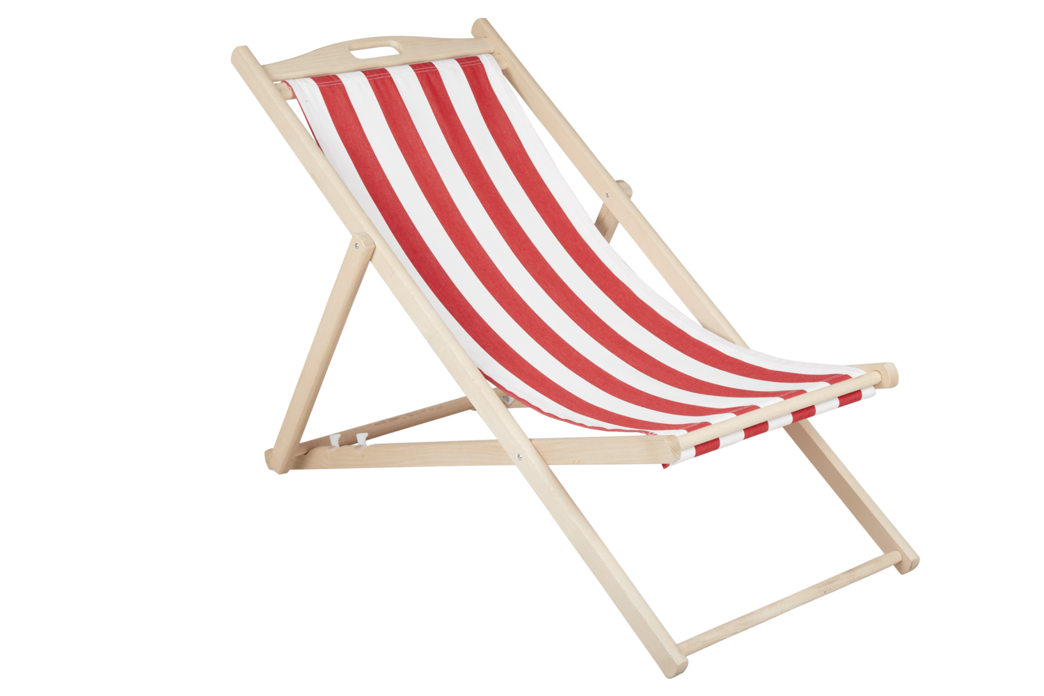 Dingla beach chair Natural/Red-White