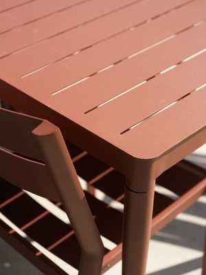 Delia dining chair Zin Red