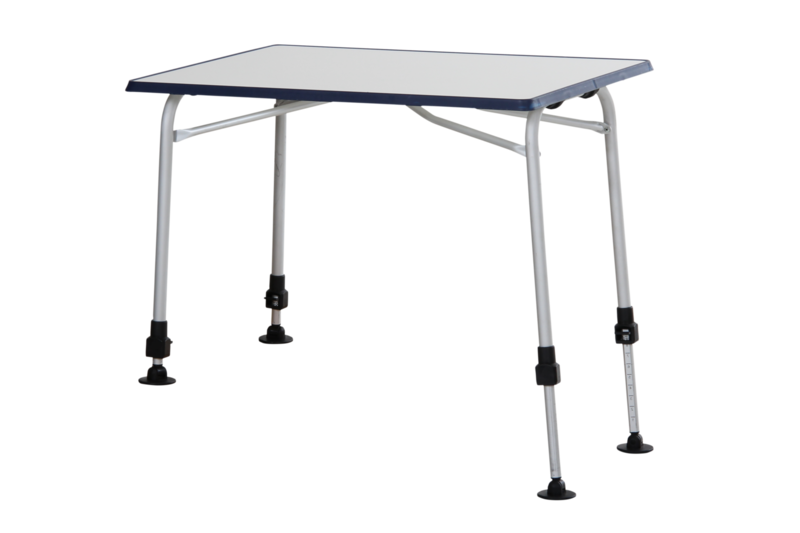 Volga camping table Silver/white