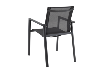 Delia armchair Anthracite/grey