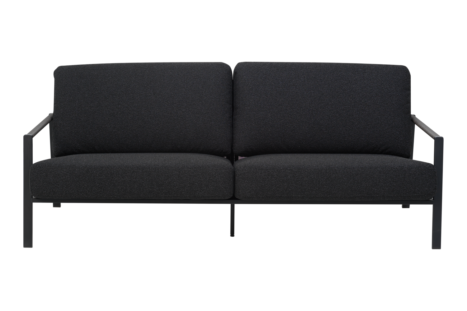 Lyra 2,5-seater sofa Black/Teddy Black
