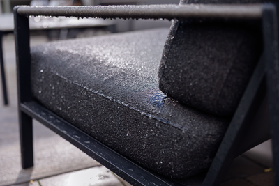 Lyra armchair Black/Teddy Black