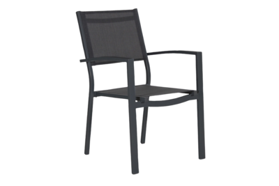 Leone armchair Black/grey