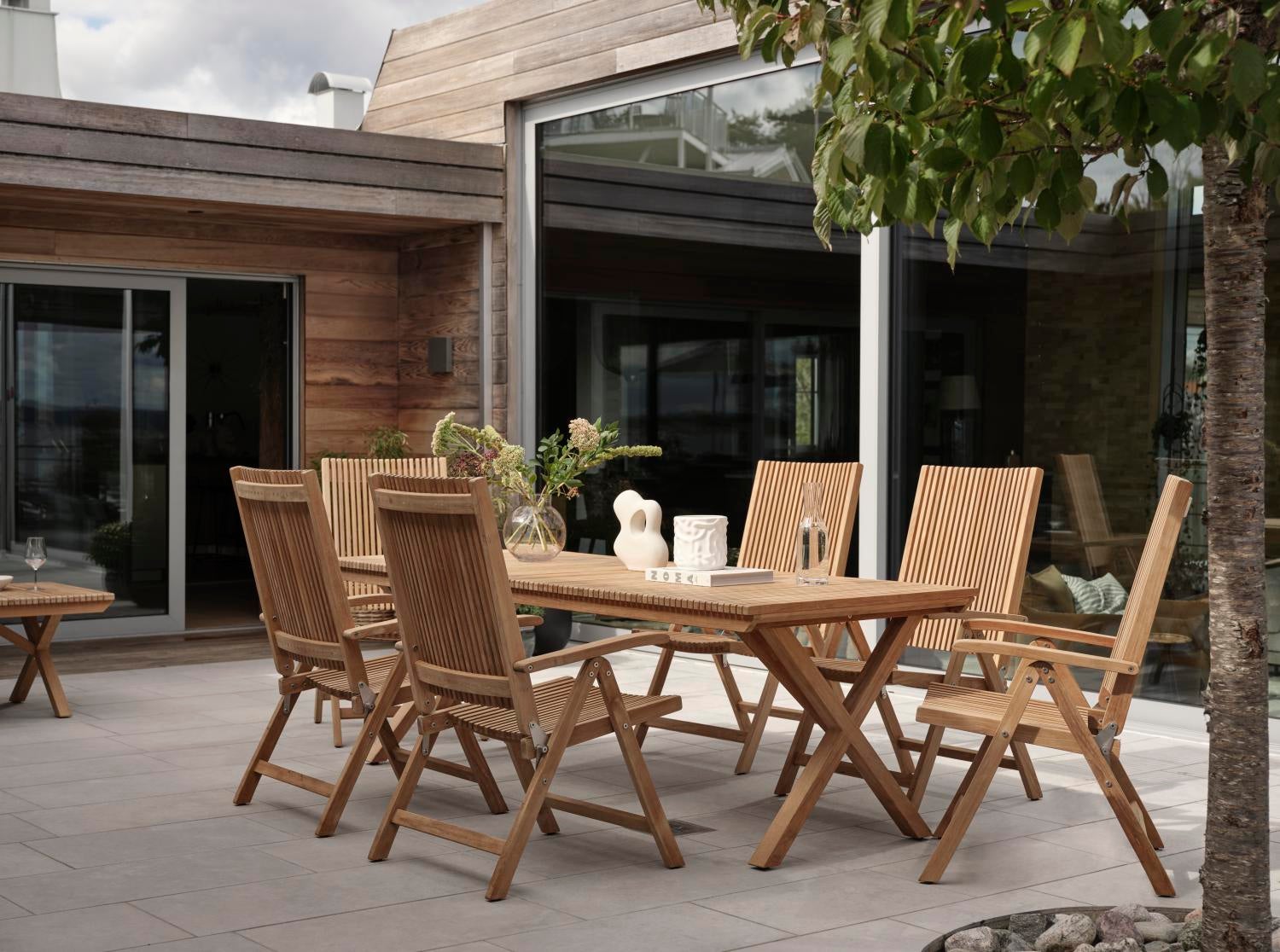 Julita position chair Natural color