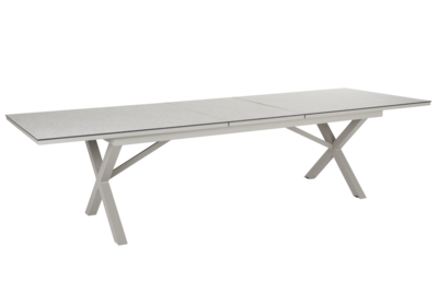 Hillmond dining table Khaki/Terrazzo