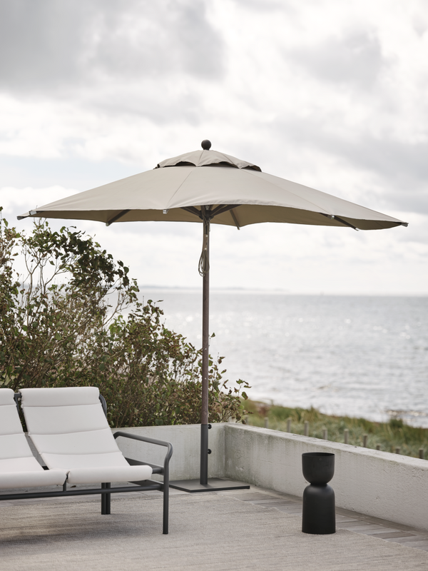 Flat parasol base Anthracite