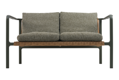 Motty 2-seater sofa Nordic Green/Teddy Verde