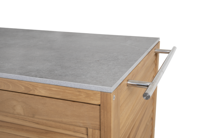 Figalia outdoor Kitchen Natural colored/grey