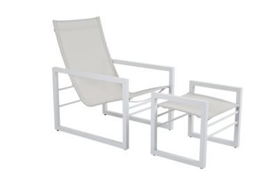 Vevi armchair White/white