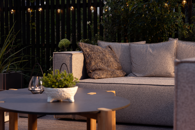 Muki end piece Light Taupe