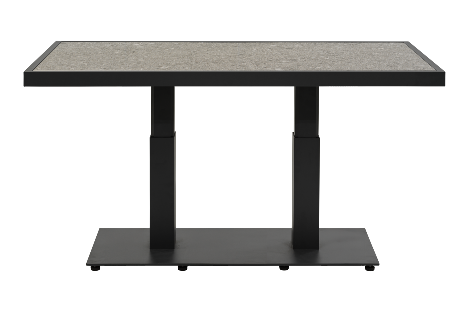 Scale coffee table Black/Grey Ceramic