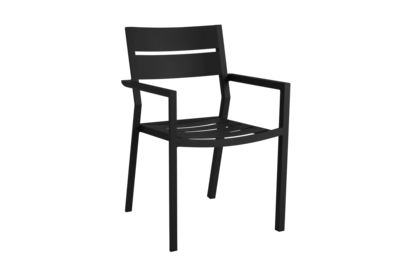 Delia armchair Black