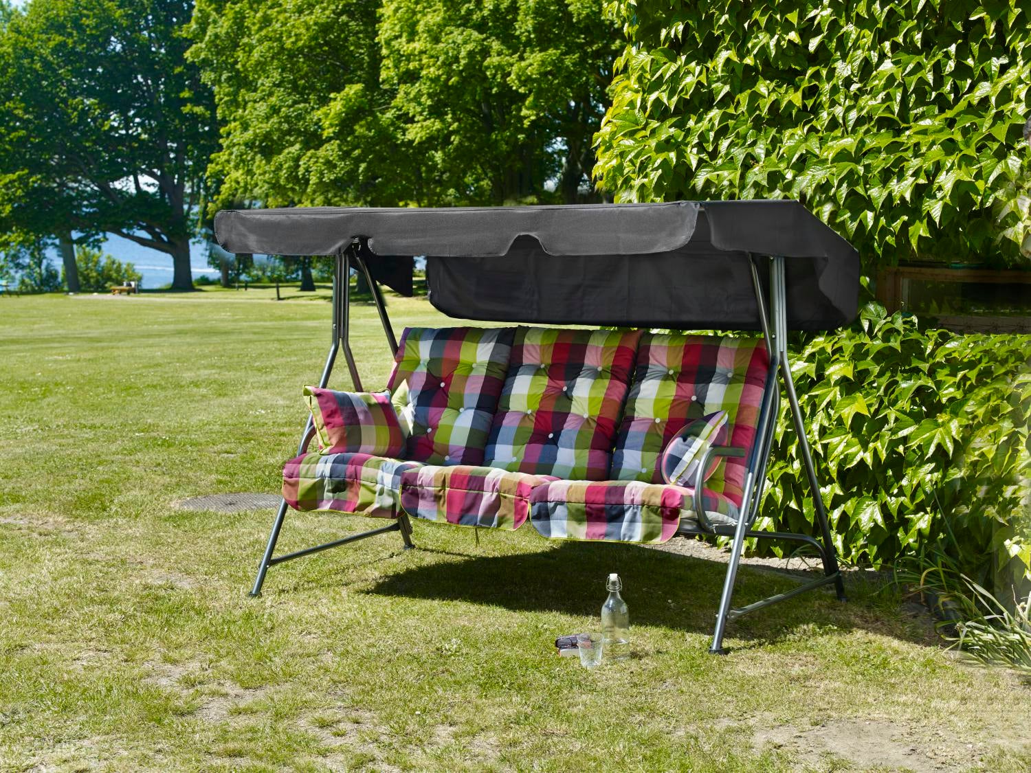 Basel garden swing Anthracite