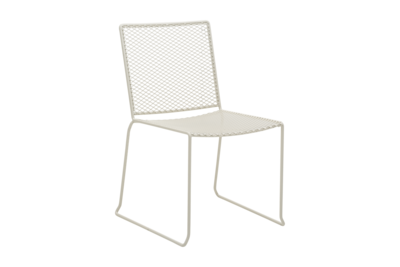 Haru dining chair Pearl white