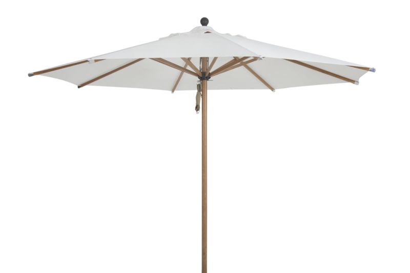 Paliano parasol Natural colored/white