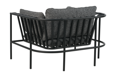 Collier armchair Black/Teddy Ant